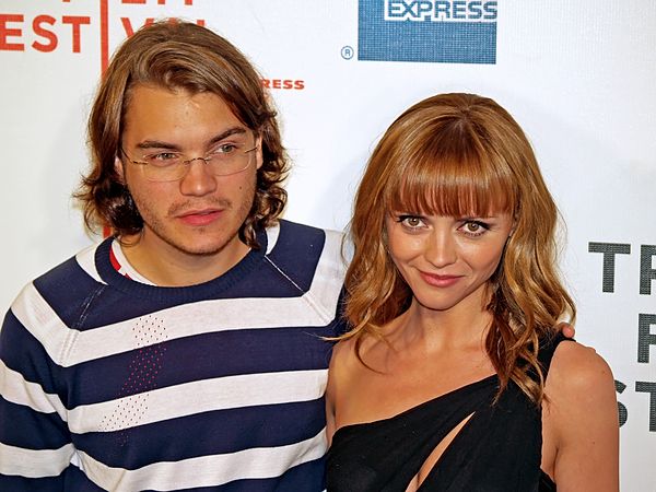 Emile Hirsch and Christina Ricci at the Tribeca Film Festival premiere