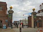 Victory Gate and Dockyard Wall Entrance to Portsmouth Historic Dockyard - geograph.org.uk - 2977216.jpg