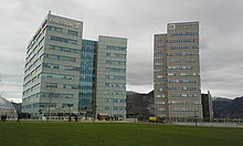 Buildings in the Erzelli GREAT campus