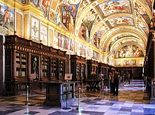 The library of El Escorial.