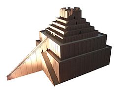 Model Etemenanki (Pergamonmuseum Berlín)