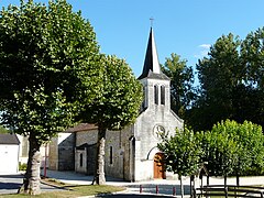 L'église Saint-Martial.