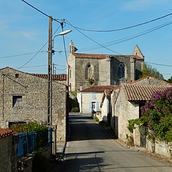 Saint-Séverin-sur-Boutonne – Veduta
