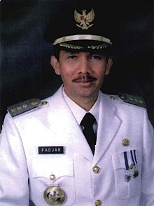 Fadjar Panjaitan as the Administrative Mayor of West Jakarta.jpg