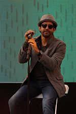 Farhan Akhtar at Times Litfest 2016, New Delhi 01.jpg