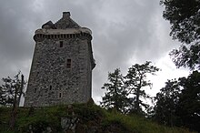 Post renovation from the South, taken August 2013 Fatlips Castle 2013.JPG