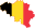 Flag-map of Belgium.svg