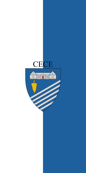 File:Flag of Cece (Hungary; vertical).svg