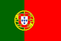 De vlag van Portugal