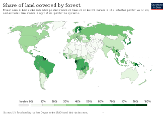 Share of land that is covered by forest Forest-area-as-share-of-land-area.svg
