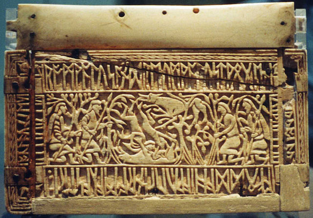 Panel of the 8th-century Anglo-Saxon Franks casket