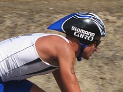 Fraser Cartmell at the Wildflower Triathlon (2009)