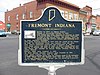 Fremont Индиана тарихи marker.jpg