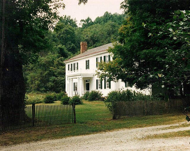 Main house at the Dinsmore Homestead (1842)