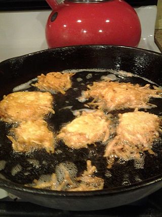 <span class="mw-page-title-main">Frying</span> Cooking of food in oil or another fat