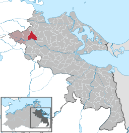 Läget för kommunen Görmin i Landkreis Vorpommern-Greifswald