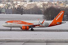 Un Airbus A320neo di easyJet.