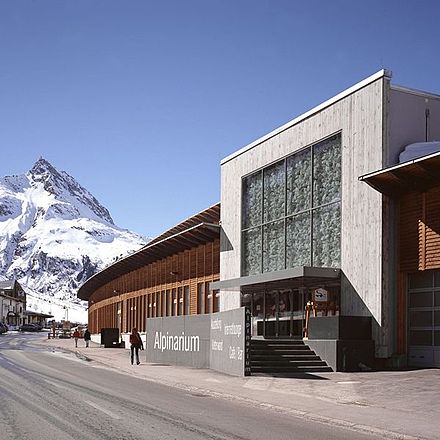 The Alpinarium in Galtür.