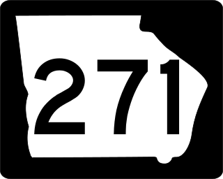 <span class="mw-page-title-main">Georgia State Route 271</span> State highway in Georgia, United States