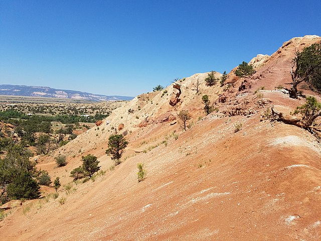 The famed Coelophysis quarry of Ghost Ranch, as it appears in 2019.