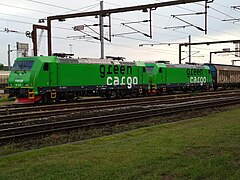 Green Cargo Lokomotiv på Kolding Station