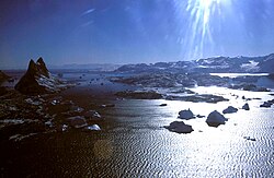 Panorama du fjord de Scoresby Sund