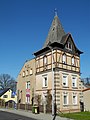 Eckturm einer ehemaligen Villa