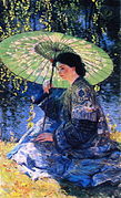 "The green parasol" (1911)