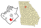 Snellville, Hrabstwo Gwinnett, Georgia, USA - Wido