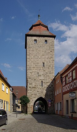 Skyline of Höchstadt an der Aisch