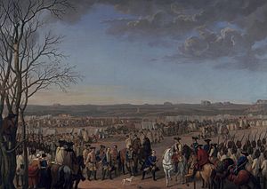 Прусский корпус Финка после сражения при Максене 21 ноября 1759 года