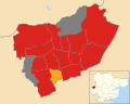 Harlow UK local election 1996 map.svg