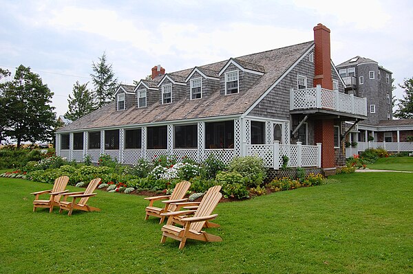 Harris's summer home in Prince Edward Island.