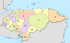Mapa d'Hondures