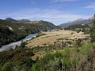 View to the east from SH 7