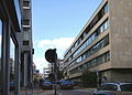Alter Hospitalhofs in Stuttgart (1960-2012), Verwaltungsgebäude (rechts).