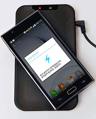 <span class="mw-page-title-main">Wireless power transfer</span> Transmission of electrical energy without wires as a physical link