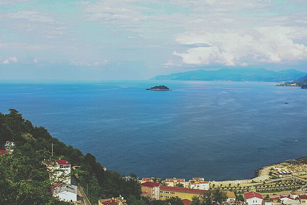 Giresun Island, used by Ancient Greek colonists as early as the 5th century BC