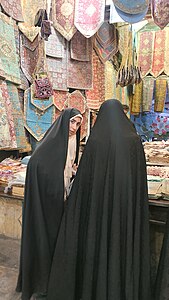 Vrouwen in Shiraz