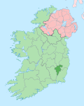Island of Ireland location map Carlow.svg
