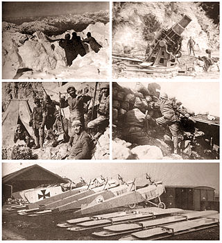 <span class="mw-page-title-main">Italian front (World War I)</span> Italian theatre of World War I