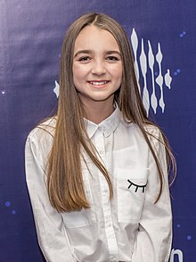 Angelina at the 2018 Junior Eurovision