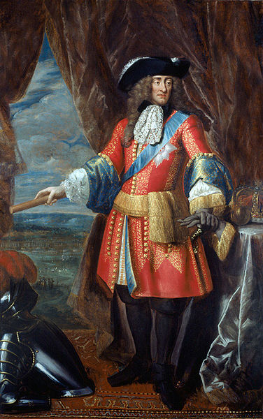 James II established the Colony of New York and the Dominion of New England. He succeeded his brother as King of England in 1685 but was overthrown in