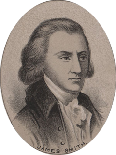 James Smith (delegate) signer to the United States Declaration of Independence as a representative of Pennsylvania