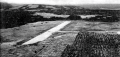 The airfield at Lunga Point on Guadalcanal, later called Henderson Field by the Allies, seen under construction by the Japanese in July, 1942.