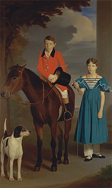 John Gubbins Newton ve Kız Kardeşi Mary Newton, Robert Burnard