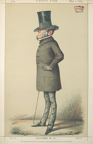 Caricature by Ape published in Vanity Fair in 1869.