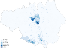 Judaism Greater Manchester 2011 census.png