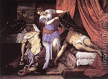 Iudith și Holofernes, de Tintoretto, 1577-1578