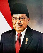 Second-term official portrait of Jusuf Kalla